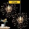Whimsical Dandelion Flower Lights with 80 Warm LEDs — Battery Powered